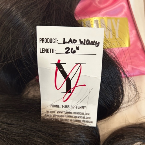 Raw LAO Wavy YUMMY BRAND ** 
WEFT EXTENSIONS
Pricing for (2) 26” bundles - Picture 5 of 9